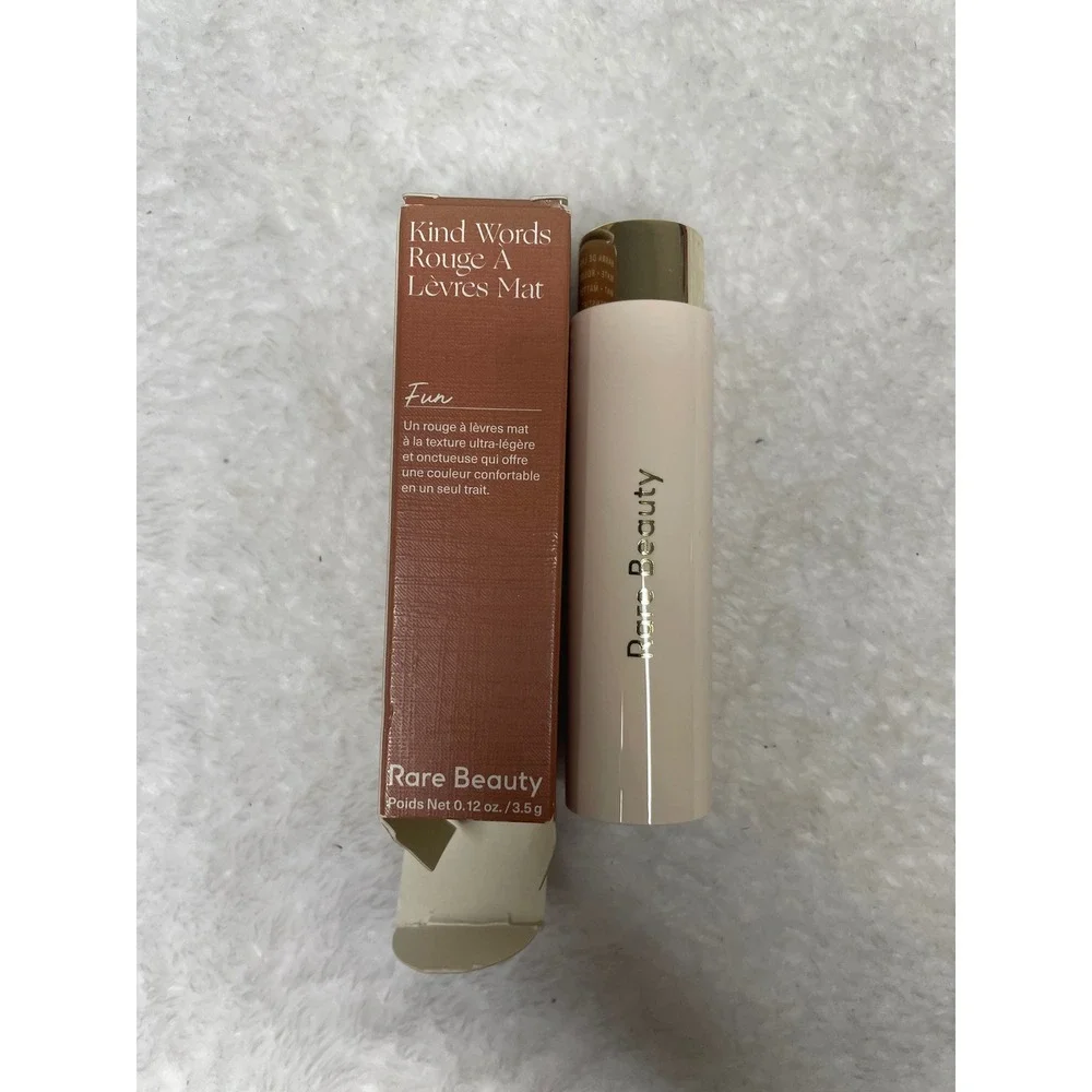 Rare Beauty Kind Words Matte Lipstick Fun Neutral Mauve 3.5g New in Box